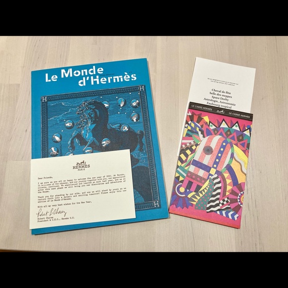 Hermes Other - Two Hermes 2020/2021 magazine/booklet